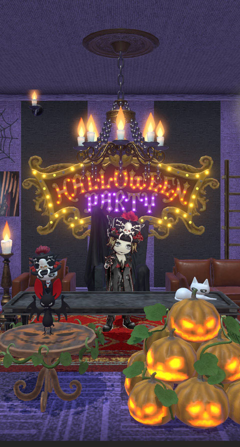 ハロウィンパーティールーム