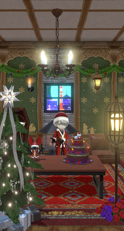 クリスマスパーティールーム